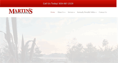 Desktop Screenshot of martins-services.com